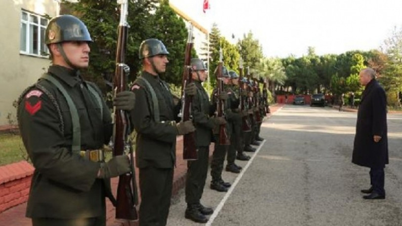 Erdoğan; İkmal, Maliye Okulu ve Eğitim Merkezi Komutanlığını ziyaret etti