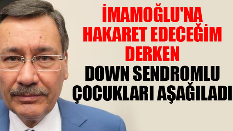 Melih Gökçek'ten büyük ayıp  