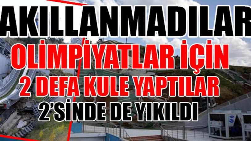 Çamlıca Kulesi'ni yapan şirket çok 'tanıdık'