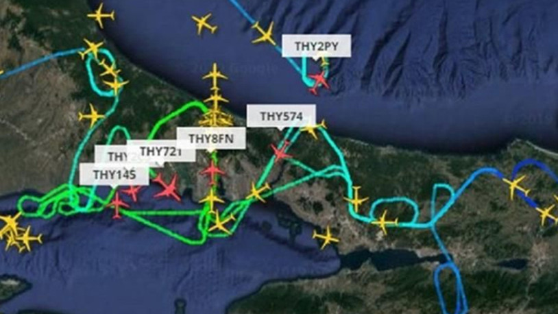 İstanbul Havalimanı'nda körükler yırtıldı