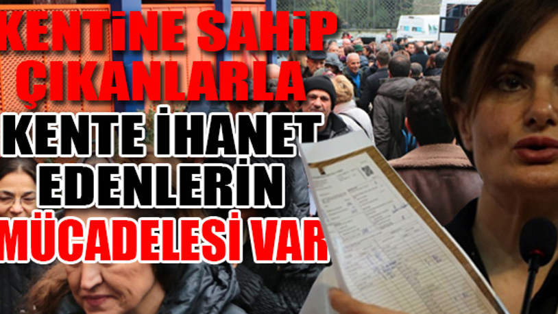 Kaftancıoğlu, Kanal İstanbul’a itiraz dilekçesini teslim etti