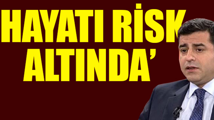 Selahattin Demirtaş'ın hapishanede bilinci kapandı!