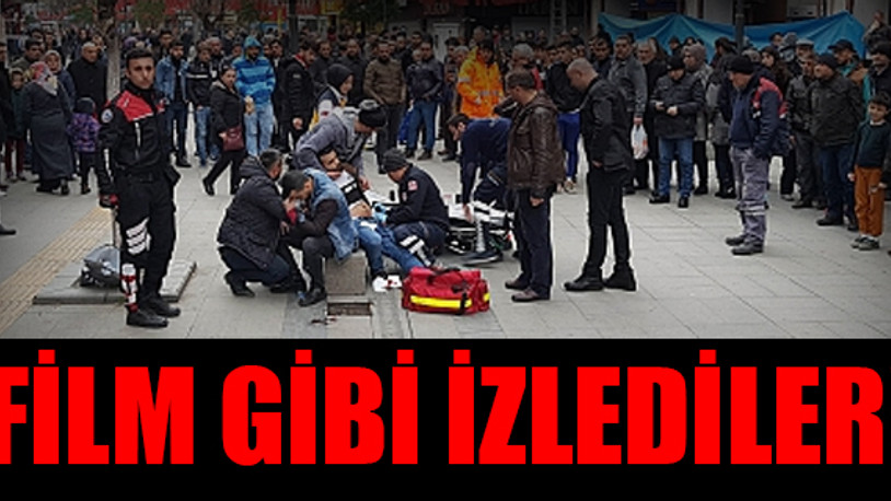 Sokak ortasında kayınço dehşeti!