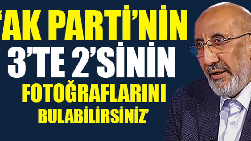 AKP'ye yakın AKİT yazarı Dilipak 'FETÖ'nün siyasi ayağını' ifşa etti