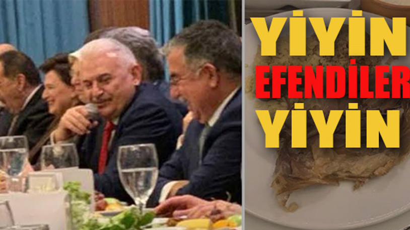 Binali Yıldırım AKP'lilere 'kaz partisi' verdi!