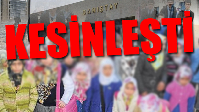 Danıştay'dan 'ortaöğretimde türban' kararı