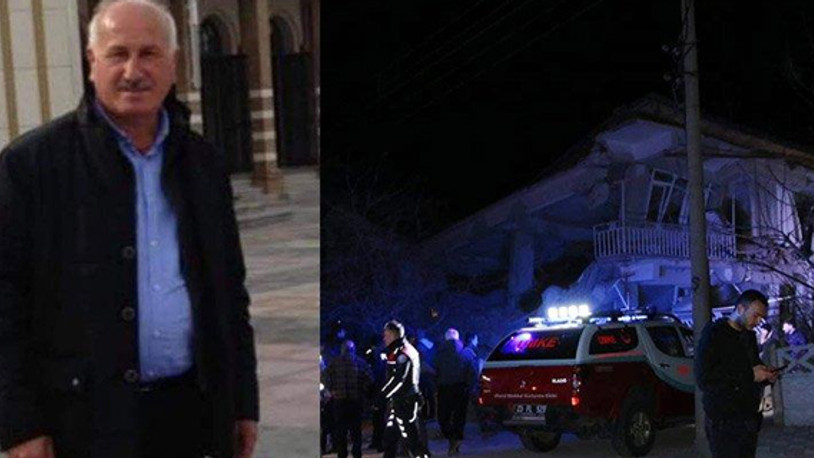 Depremden kaçan muhtar kalp krizinden öldü!