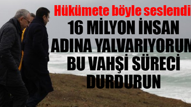 Ekrem İmamoğlu, Terkos Gölü ve çevresinde incelemelerde bulundu