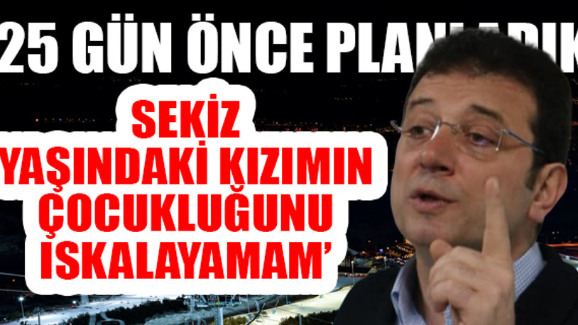 İmamoğlu'ndan 'tatil' eleştirilerine yanıt!