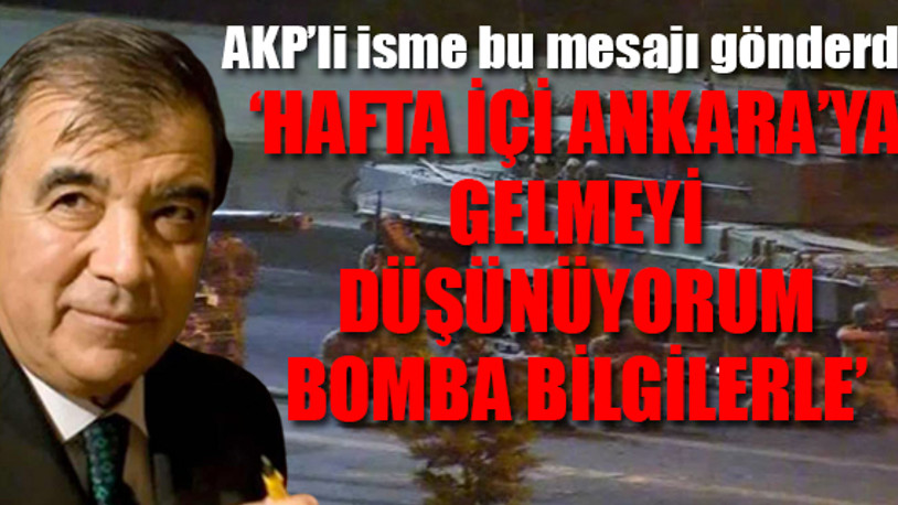 İşte FETÖ'den yargılanan MİT'çinin 15 Temmuz gecesi görüştüğü AKP'liler