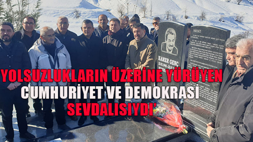 Kamer Genç unutulmadı