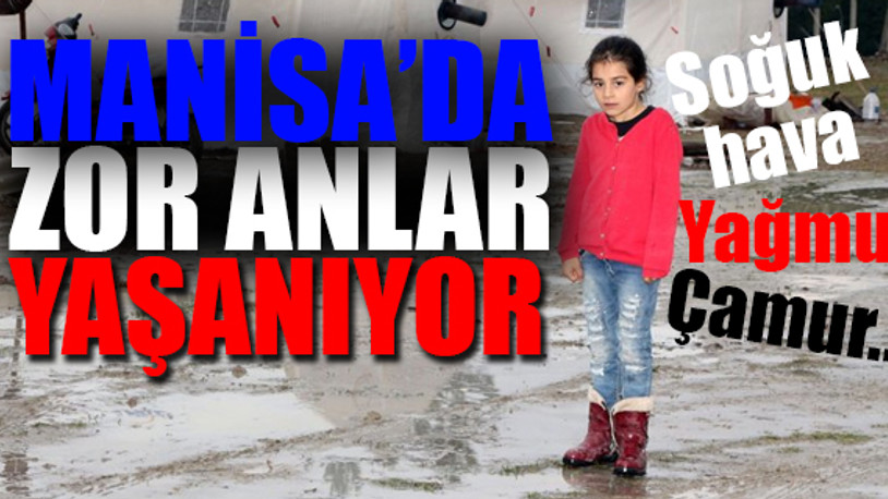 Manisa'da depremzedelerin zorlu yaşam mücadelesi!