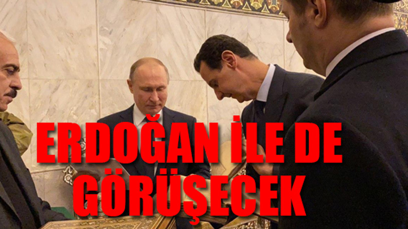 Putin bugün Emevi Camisi'nde yarın İstanbul'da...