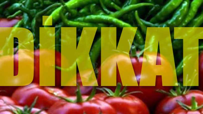 'Türkiye'de tüketilen biber, domates ve salatalığın yüzde 15'i zehirli'