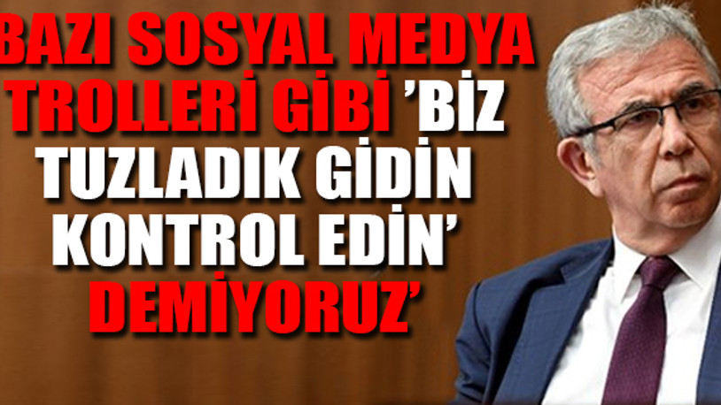 Yavaş’tan karla mücadele eleştirilerine yanıt: Takdir vatandaşın!