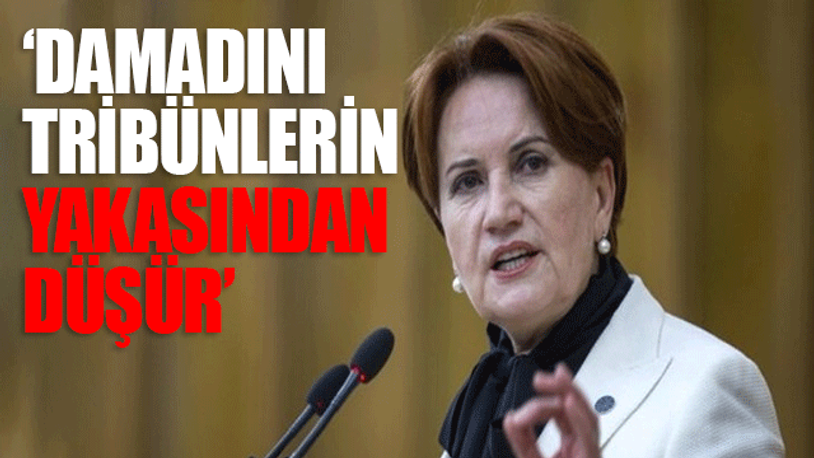 Akşener grup toplantısında Erdoğan'a yüklendi