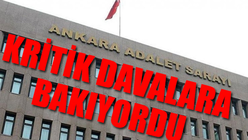 Ankara Cumhuriyet Başsavcılığında o isim görevden alındı