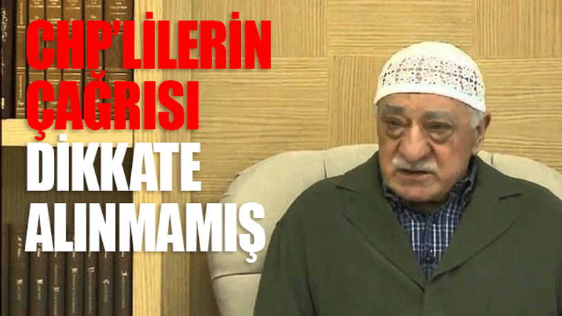 Bu önergenin gereği yapılsa FETÖ bu kadar büyümezdi