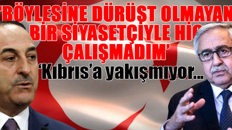 Çavuşoğlu’dan Akıncı açıklaması