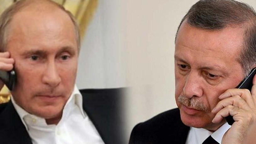 Cumhurbaşkanı Erdoğan, Putin ile telefonda görüştü