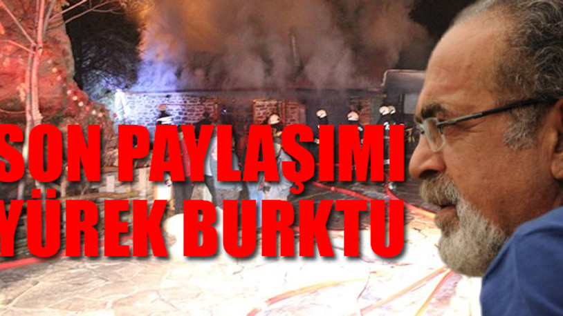 Konya'da esnaf kendini yakarak intihar etti