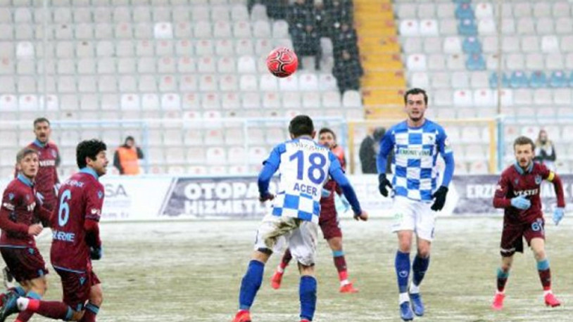 Erzurumspor - Trabzonspor rövanş maçında 5 gol... Fenerbahçe'nin rakibi belli oldu