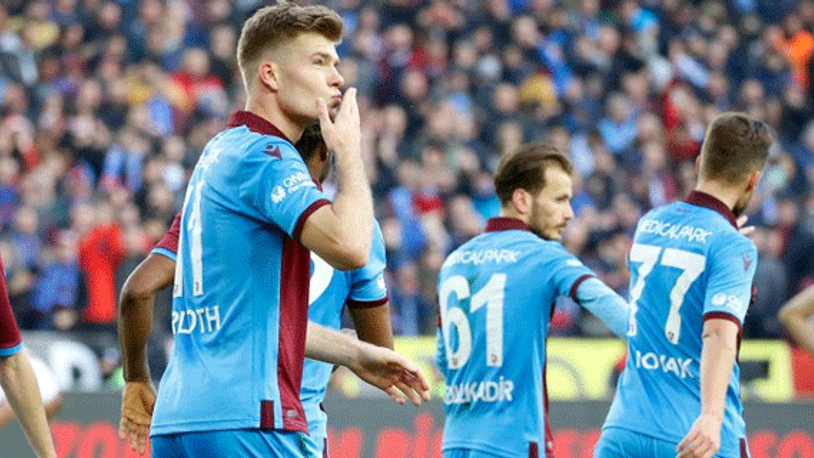 Ligin yeni lideri Trabzonspor: Sivasspor'u yendi