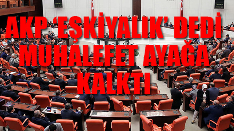 Meclis'te Gezi Parkı Davası gerginliği