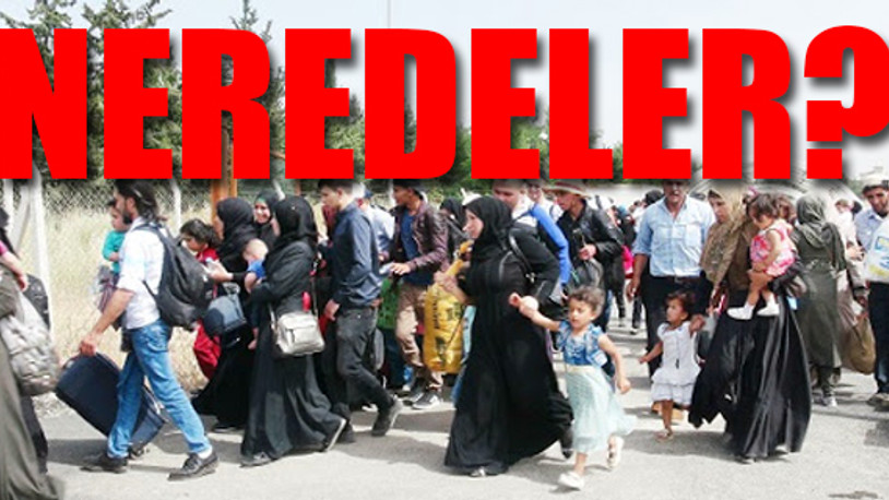 Valilik bulamadı: 479 bin 420 Suriyeli kayıp!