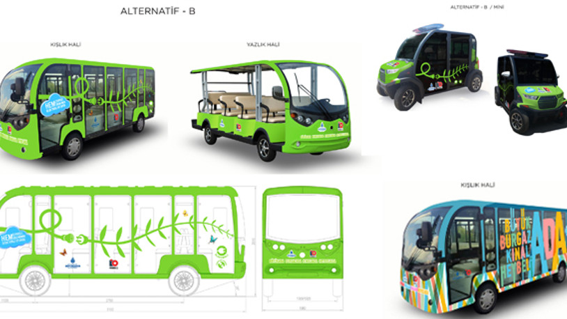 İşte Adalar'da kullanılacak elektrikli araçlar