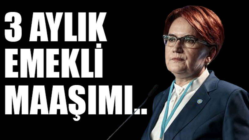 Akşener'den İstanbul ve Ankara'ya flaş destek