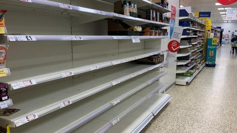 Boşalan raflar için rahatlatan açıklama