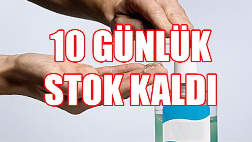 Dezenfektanın ana maddesi alkolde Türkiye dışa bağımlı