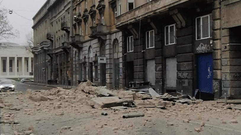 Hırvatistan'daki deprem yıkıma neden oldu