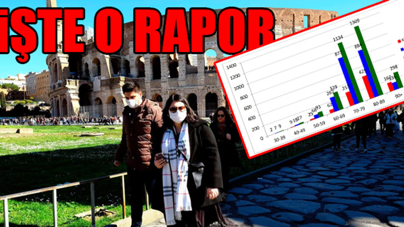 İtalya’dan koronavirüsten ölenlerin yaş ve cinsiyet dağılımı yayınlandı