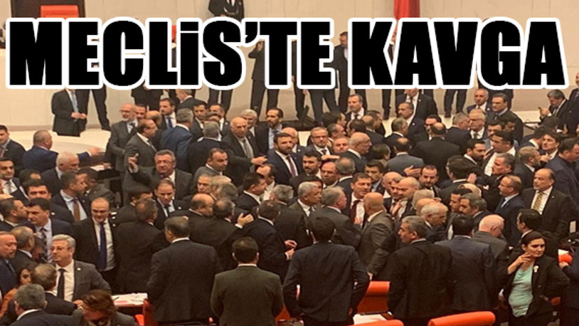 Olaylı oturum... AKP'liler, CHP'li Engin Özkoç'a saldırdı!