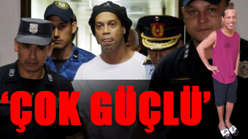 Ronaldinho’nun hapishaneden ilk görüntüsü ortaya çıktı