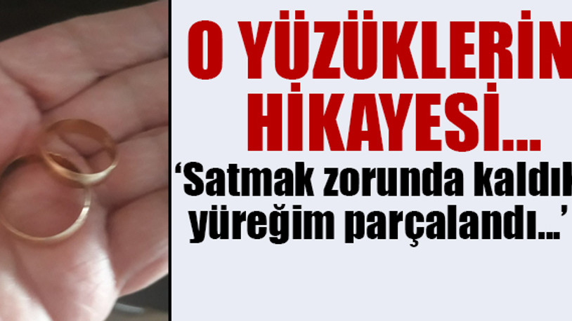 30 yıldır parmaklarında olan evlilik yüzüklerini sattılar
