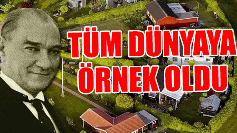 Atatürk'ün hazırladığı İdeal Cumhuriyet Köyü projesi Danimarka'da uygulandı