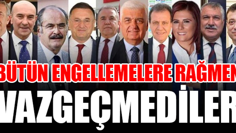 İşte iktidarın 'teröristlikle' suçladığı CHP'li belediyelerin icraatları...
