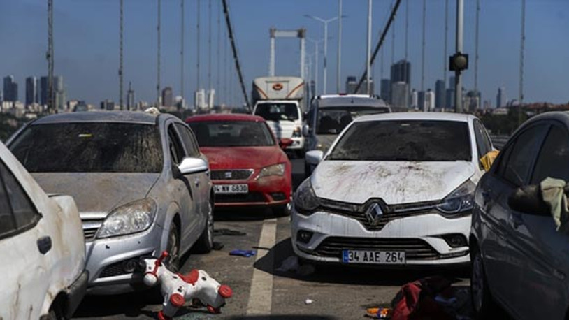 15 Temmuz Şehitler Köprüsü'ndeki hareketlilik film çekimi çıktı