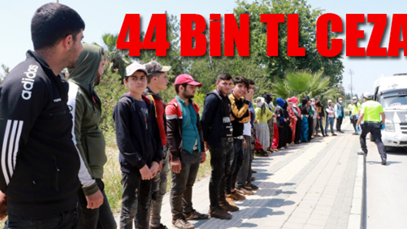 7 kişi alması gereken minibüsten 35 kişi çıktı