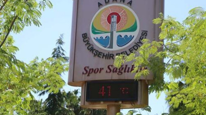 Adana'da son 75 yılın sıcaklık rekoru