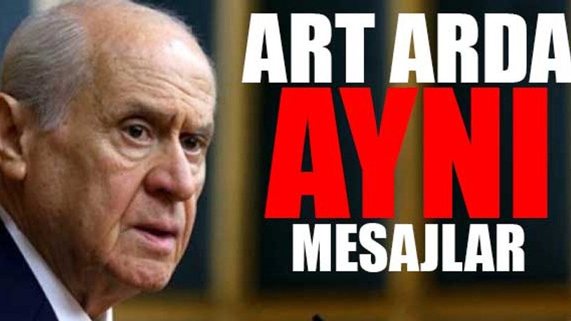 Bahçeli’nin gündeme bomba gibi düşen çıkışı MHP'yi hareketlendirdi