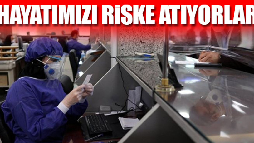 Banka çalışanları endişeli