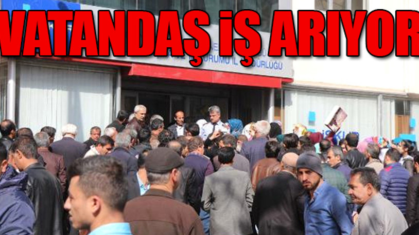 İŞKUR'da da iş kalmadı
