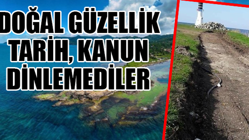 Kepçelerle girdiler arkeolojik eserleri mahvettiler