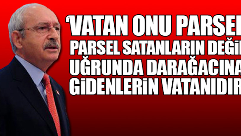 Kılıçdaroğlu'ndan 'üç fidan' mesajı