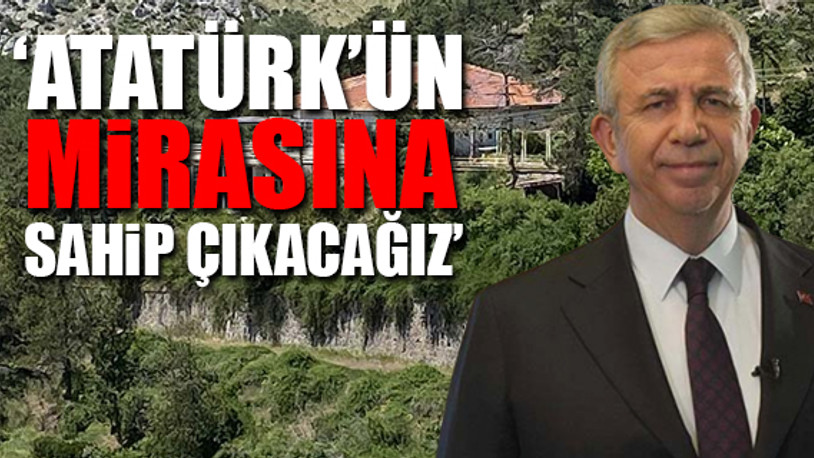 Mansur Yavaş, o baraj için harekete geçti