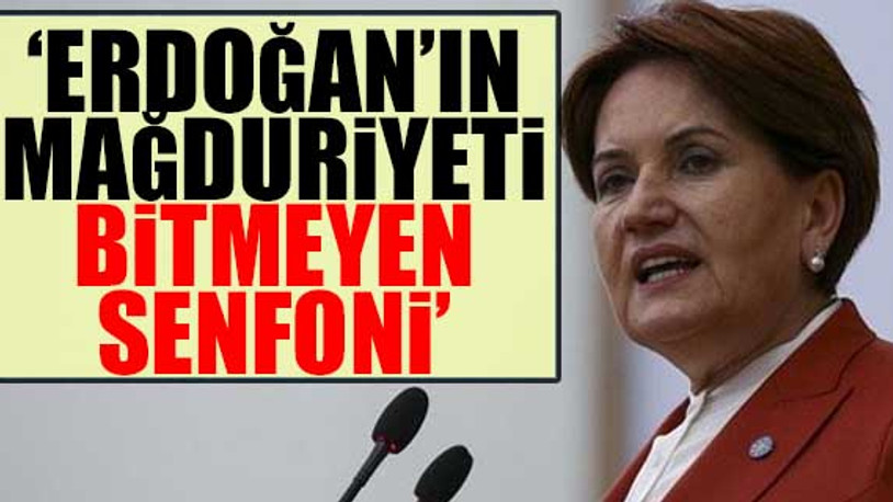 Meral Akşener: Bahçeli ve AKP konforundan çok memnun